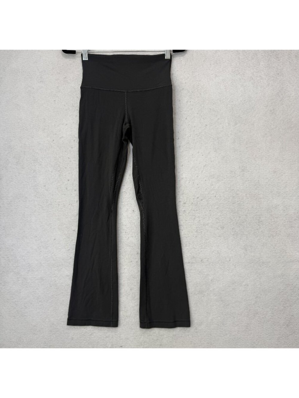 Lululemon Pants Womens 4 Gray High Rise Flare Leg Ankle Yoga Athletic Workout